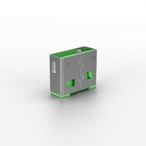 Blocaj port USB Lindy verde, individual - Alte accesorii pentru calculatoare