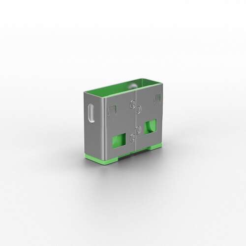 Blocaj port USB Lindy verde, individual