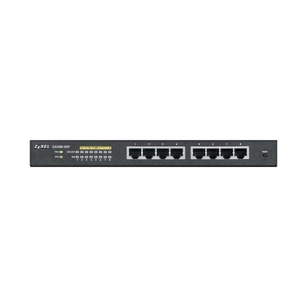 Zyxel GS1900-8HP-EU0103F Switch 8x1000Mbps (8xPOE), Fémházas, Men...