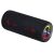 Trevi XR 8A44 DOUBLE Black Bluetooth Speaker, angled view