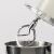 Girmi IM47 stand mixer with flat beater attachment and stainless steel bowl