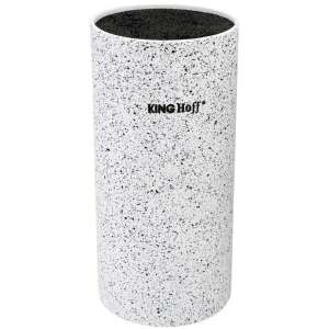 Bloc de cuțite King Hoff cu acoperire din marmură, alb - Kinghoff