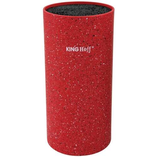 King Hoff červený mramorový blok na nože