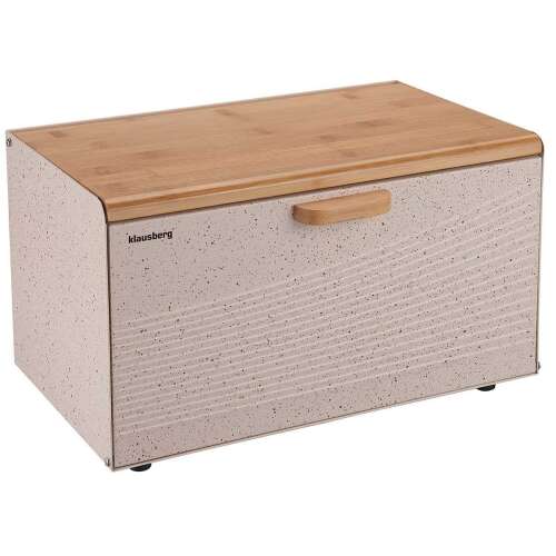Klausberg KB-7465 Brotkasten mit Bambusdeckel