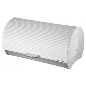 Klausberg Biały Stalowy Chlebak - Utrzymuje Świeżość Chleba - Przechowywanie żywności