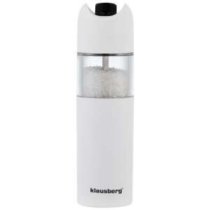 Elektrický mlynček na soľ Klausberg, biely, kuchynský nástroj - Kuchynské organizéry