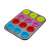 Kinghoff Kh-4188 Muffin Backform mit Silikon-Einsätzen, 12er-Set