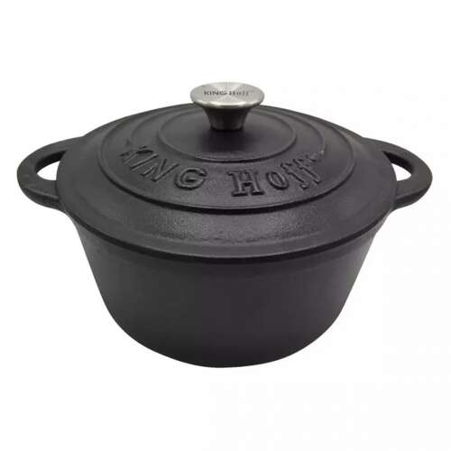Liatinový hrniec Kinghoff Kh-1523 22cm 2,4L s pokrievkou