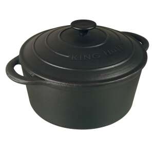 Kinghoff KH-2253 22cm 2.4L Cast Iron Pot with Lid - Cast Iron Cookware