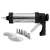 Kinghoff Kh-1363 cake decorating tool, stainless steel cake decorating gun with 10 nozzles and 6 decorating discs
