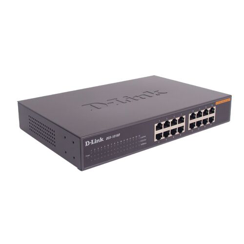 D-Link DES-1016D 16-Port Fast Ethernet Unmanaged Switch