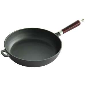 Kinghoff KH-1117 20cm öntöttvas serpenyő fa nyéllel - Kinghoff