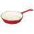 Kinghoff KH-2262 26 cm czerwona patelnia żeliwna z emaliowaną powłoką