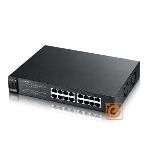 ZyXEL ES1100-16P 16 10/100Mbps LAN nem menedzselhető PoE Switch 37258153 
