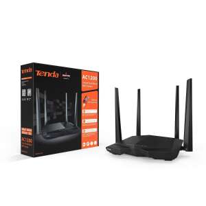 Tenda AC6 Dual Band 1200Mbps Wifi fekete router