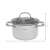 Klausberg nerezový hrniec s vekom, 18cm priemer, 10.5cm výška