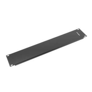 Lanberg 19'' 2U black rack cabinet blank panel - Computers and Accessory