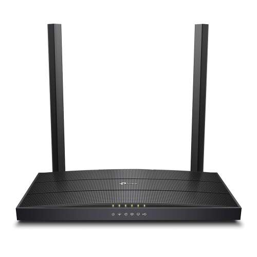 TP-Link Archer VR400 V3 безжичен рутер с два честотни диапазона, черен