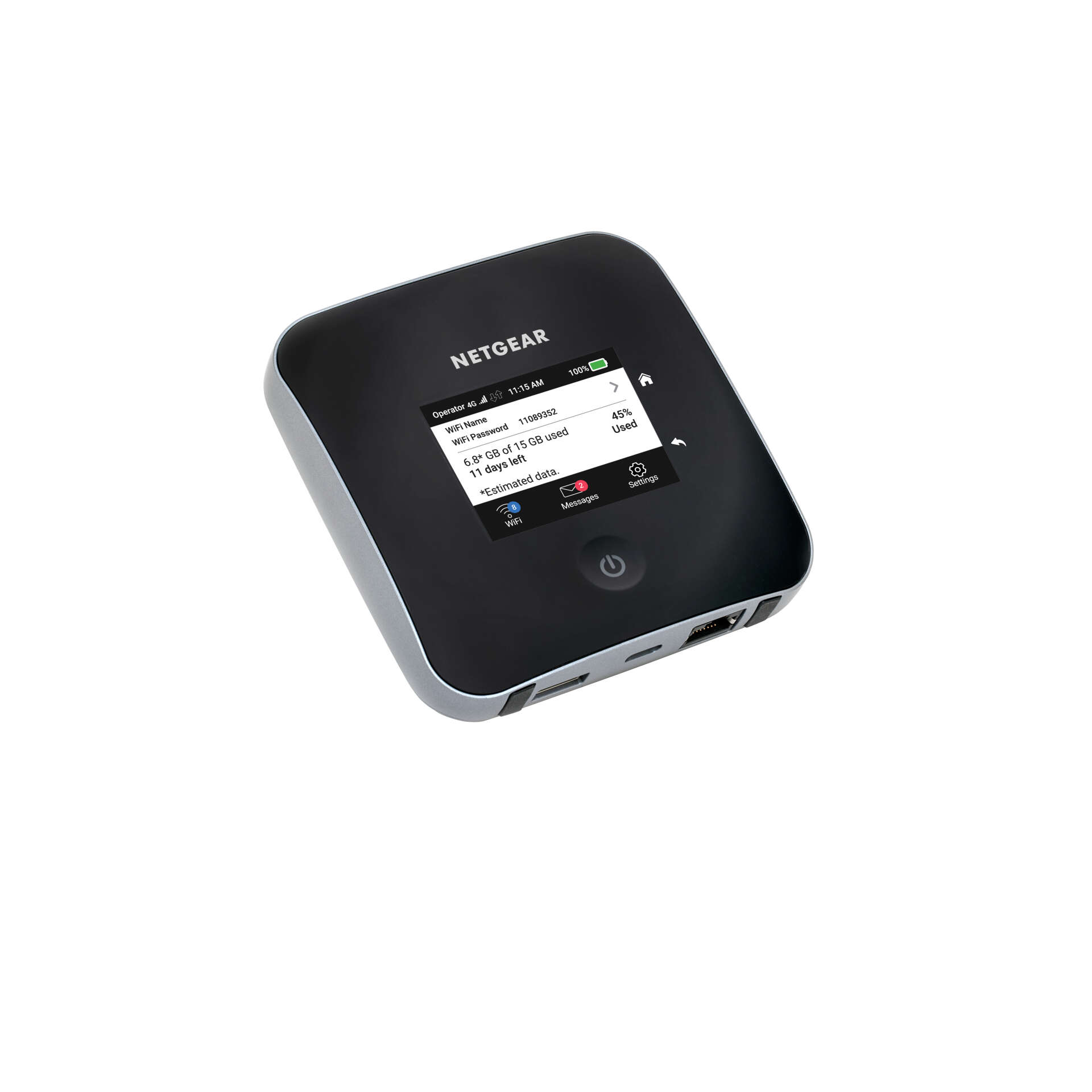 Netgear aircard kétsávos mobilhálózati router - fekete-szürke