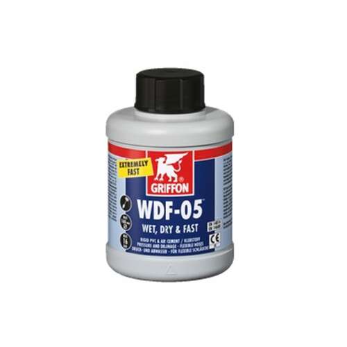 Griffon WDF-05 PVC ragasztó flexibilis PVC csövekhez, 125ml