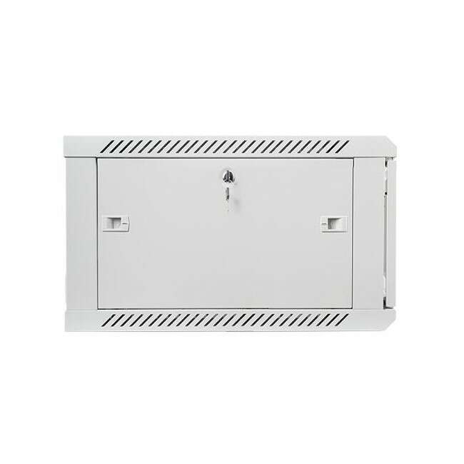 Lanberg 19'' 6U 600x600mm szürke (üvegajtó) fali rack szekrény