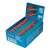 Box of 80 DONAU combined erasers for ink and pencil, blue and red sides