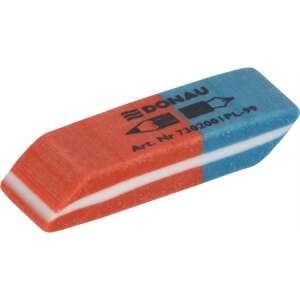 DONAU combined eraser for ink and pencil, blue and red sides - Office accessory