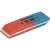 DONAU combined eraser for pencil and ink, blue and red eraser