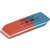 DONAU combined eraser for pencil and ink, blue and red eraser