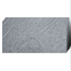 Tapetoo 10 db self-adhesive marble effect wallpaper, light gray, 30 x 60 cm, 2 mm thick - Nonbrand Wall Panel & Wall Sticker
