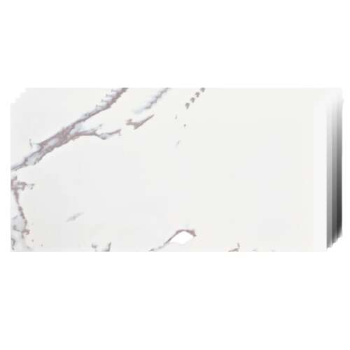 Tapetoo marble effect self-adhesive wallpaper, white and grey, 30 x 60 cm