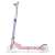 Ricokids Kodi Scooter für Mädchen, rosa und lila, mit Einhorn-Design, Seitenansicht