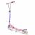 Ricokids Kodi rosa-lila Kinderroller mit verstellbarem Lenker