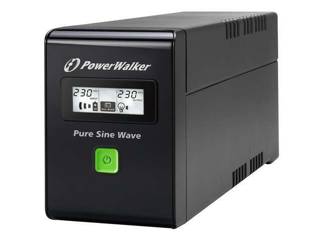 Power walker powerwalker vi 600 sw fr vonal interaktív 0,6 kva 360 w 2 ac kime...