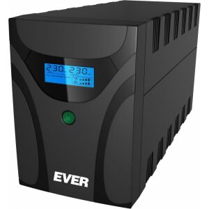 EVER EASYLINE 1200 AVR Feszültségszabályozó - 1,2 kVA UPS otthonra és irodába - Ever
