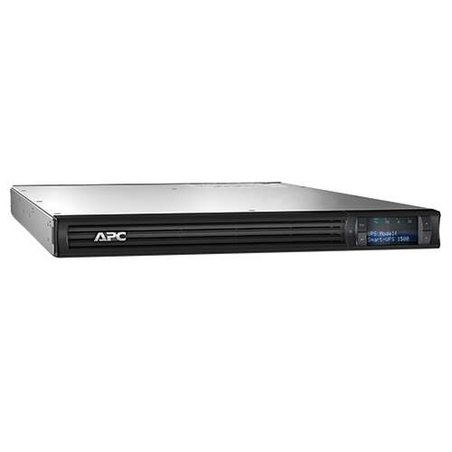 APC Smart-UPS 1500VA LCD RM 1U 230V szünetmentes tápellátás, elülső nézet