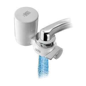 Laica Genova HYDROSMART Wasserfilter für die Montage am Wasserhahn - Wasserhahn-Filter