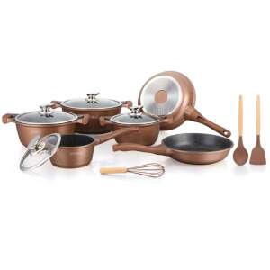 Royalty Line BS1010M Marmurowy Zestaw Garnków - 10 Elementów - Royalty Line