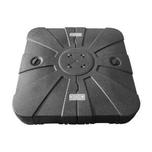 Kazuar 3,5 m-es napernyő talp, fekete, vízzel tölthető, HDPE, erős, kert, terasz, kültéri - Kerti bútor