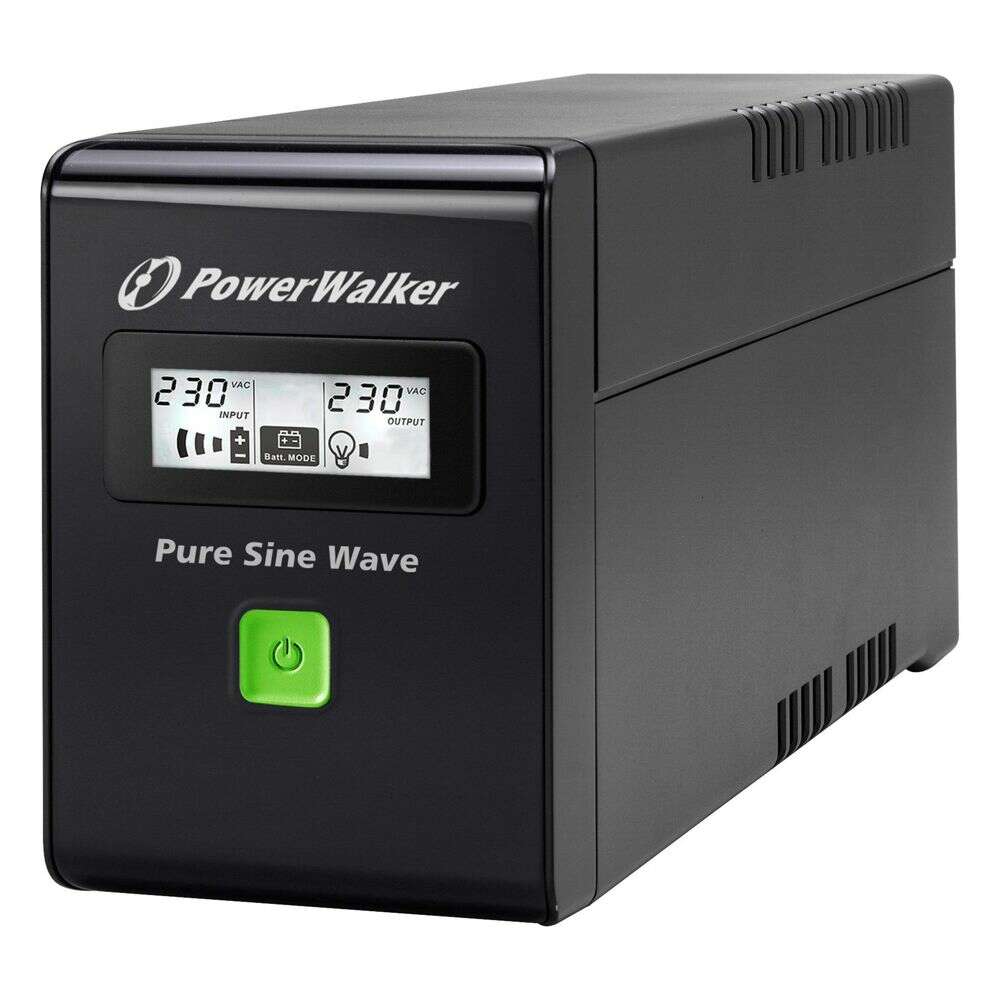 Power walker powerwalker vi 800 sw vonal interaktív 0,8 kva 480 w 2 ac kimenet(ek)