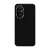 Fekete szilikon telefontok Honor 200 Pro 5G-hez, hátulnézet
