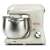 Girmi IM50 konyhai robotgép, krémszínű, rozsdamentes acél tál és dagasztó kampóval