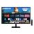 Samsung 27-inch M5 Smart Monitor with remote