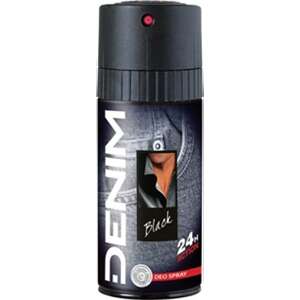 Denim Black Spray Deodorant, 150 ml, 24h acțiune - Frumusețe și sănătate