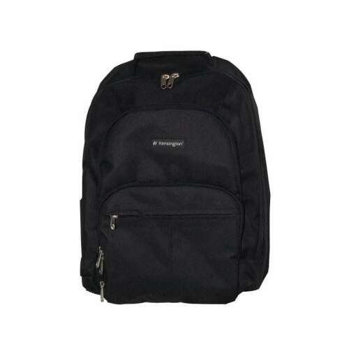 Kensington SP Classic 15,6 Zoll Laptop-Rucksack, schwarz, Vorderansicht