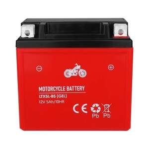 12V 5Ah Motorkerékpár Gél Akkumulátor, LTXSL-BS, CE tanúsítvánnyal - Jármű akkumulátor