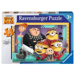Puzzle Ravensburger Despicable Me 4, 35 dielikov, s Gruom, Lucy a Minionmi - Ravensburger Puzzle
