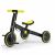 Kinderkraft 4Trike Балансиращ велосипед / триколка, черен волт 120267367