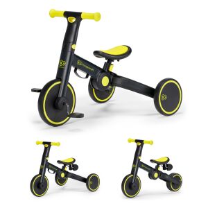 Kinderkraft 4Trike Laufrad / Dreirad, Black Volt 120267367 - Kinderkraft