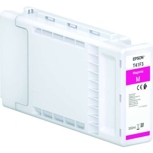 Epson T41F3 Magenta 350ml Ink Cartridge